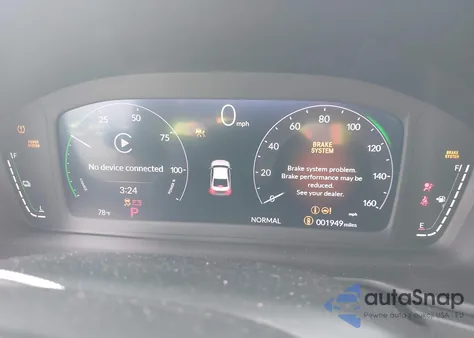 2025 Honda Accord Hybrid Sport-L z USA, uszkodzony, nr VIN 1HGCY2F71SA063998